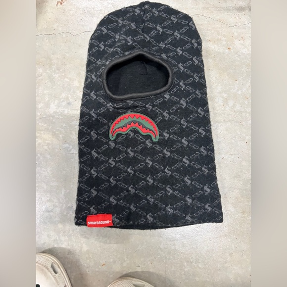 Sprayground Other - Sprayground Black and Gray Kids Balaclava